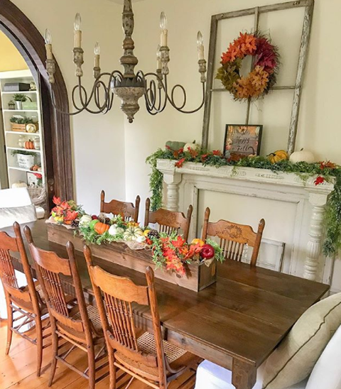 Fall Decorating Ideas - Arrow Hill Cottage