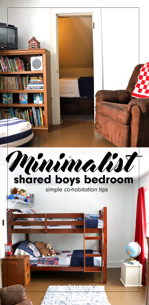 simple boys room