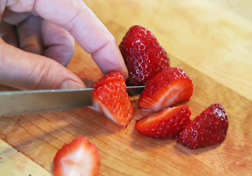 Strawberry Frozen Yogurt Bites - Arrow Hill Cottage